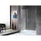 Anzzi Consort 60" x 72" Frameless Hinged Alcove Shower Door, Brushed Nickel SD-AZ07-01BN - alternate 3